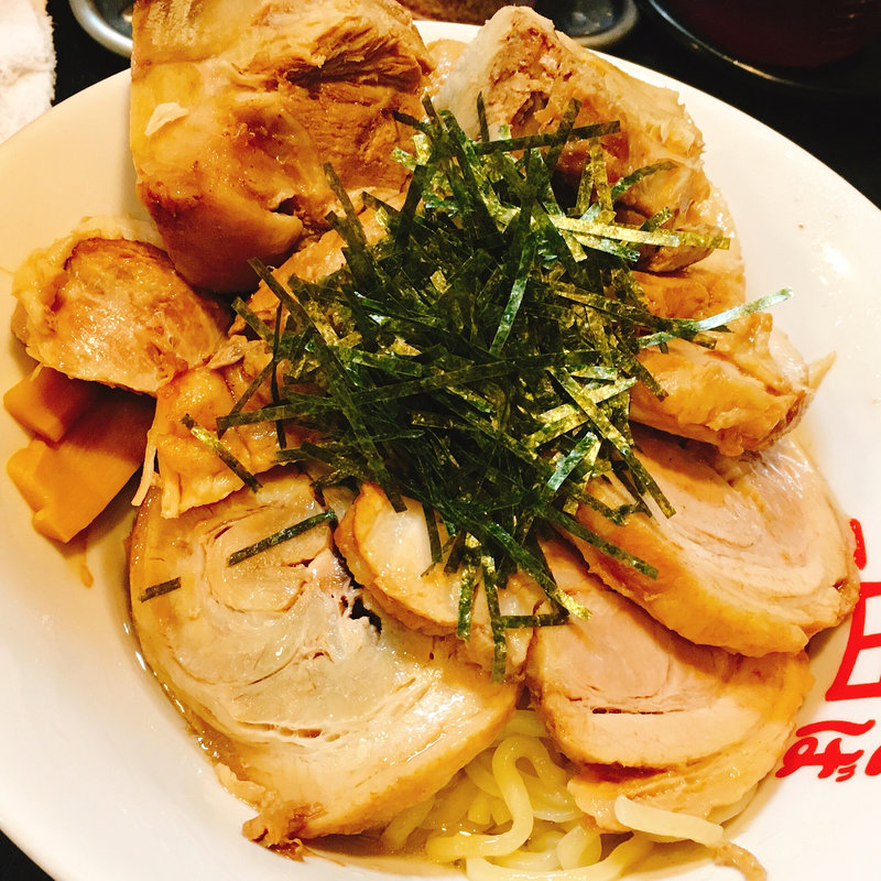 焼豚油そば　並盛(東京麺珍亭本舗 鶴巻町本店)