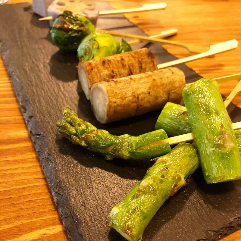 野菜串(炭のクチ)