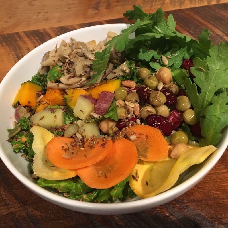 なると金時と季節野菜のサラダ※単品(AW ・ELEMENTS （エーダブリューエレメンツ）)