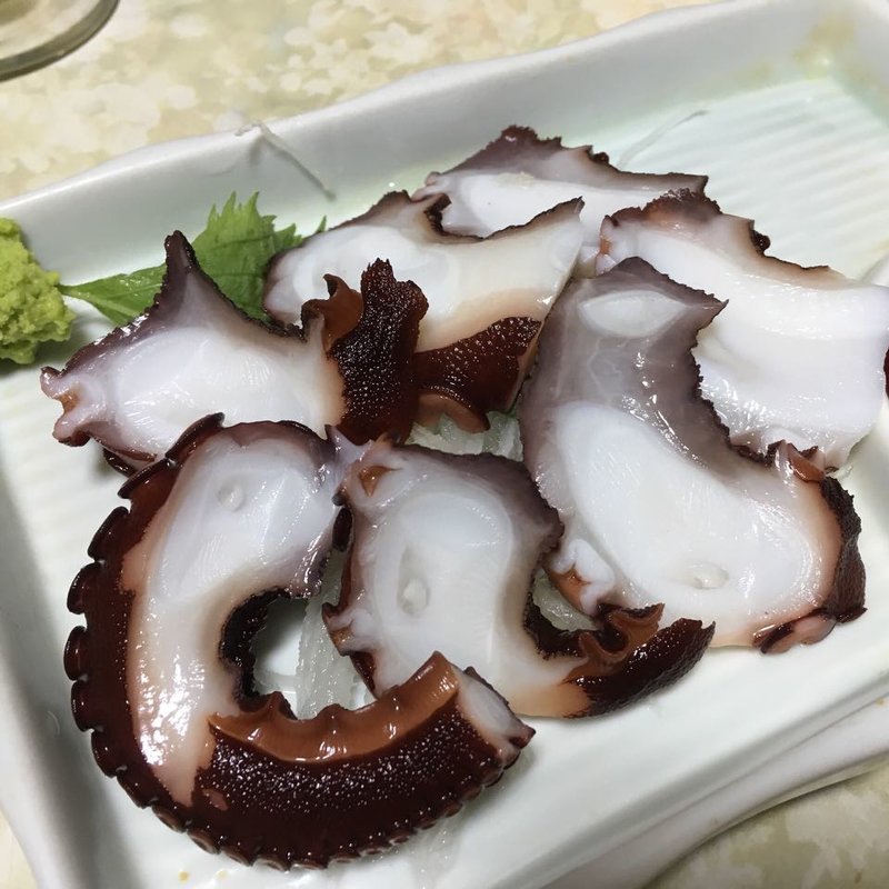 タコの刺身(豊田屋 )