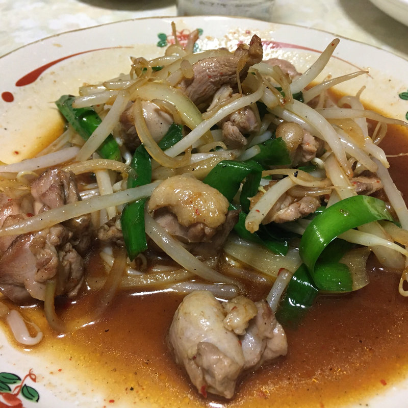 鴨の野菜炒め(豊田屋 )