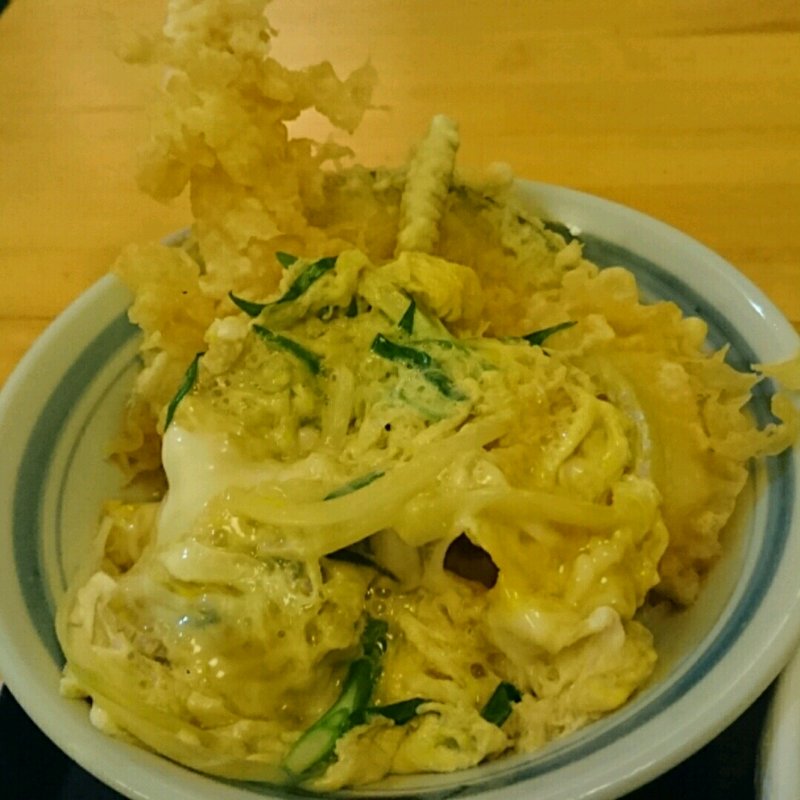 海老・野菜天とじ丼(爽月 （そうげつ）)