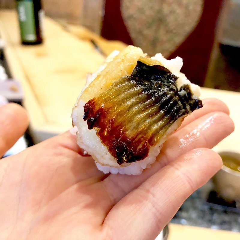 穴子の白焼き(初音鮨)