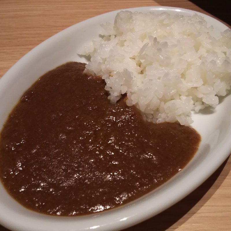 カレーライス（ハーフ）(しゃぶしゃぶ温野菜 ミューザ川崎店)