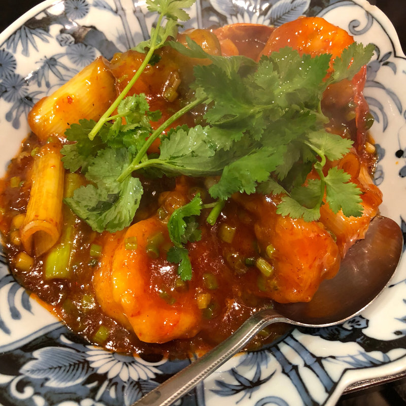 エビチリ(毛家麺店(マオケメンテン))