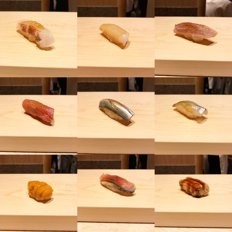 寿司(祇園 鮨 忠保)