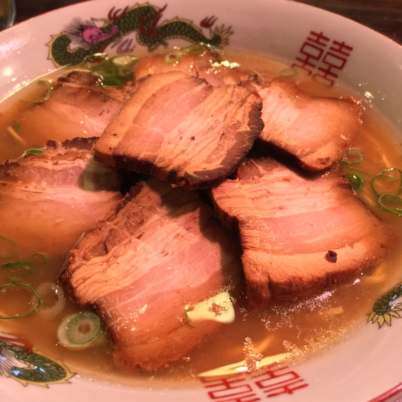 豚骨ラーメン(元祖よりみち横丁)