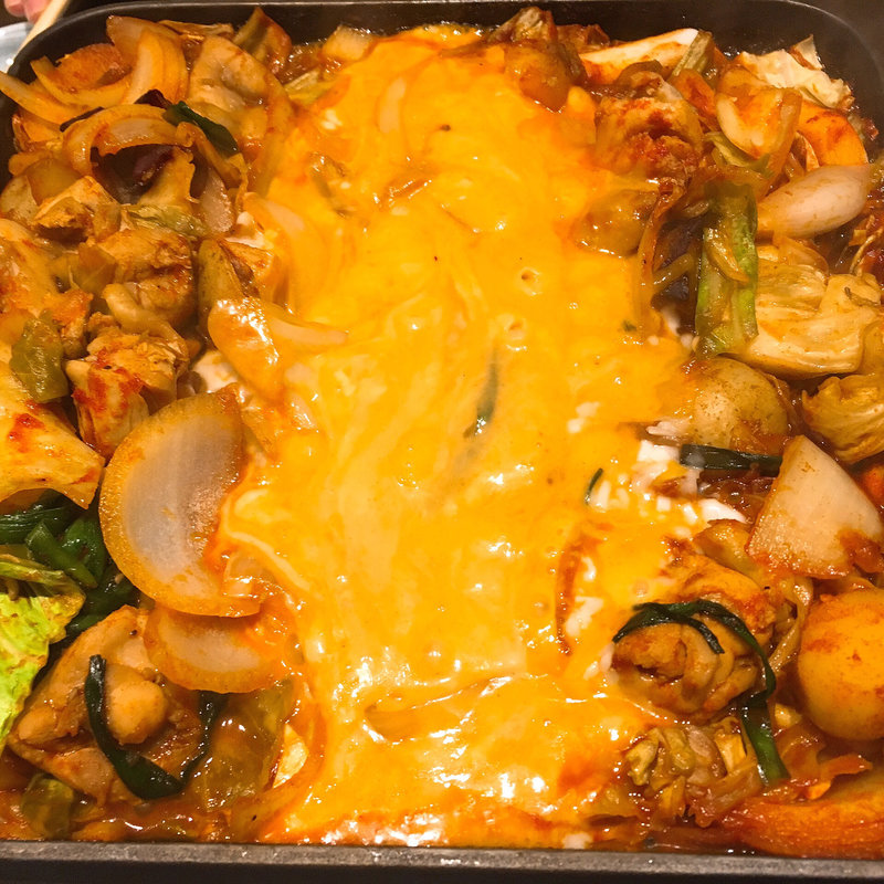 チーズタッカルビ  2人前(まだん 鶴橋店 )