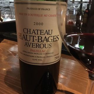 Chateau Haut-Bages Averous Pauillac 2000(Wine & Bar Oka)