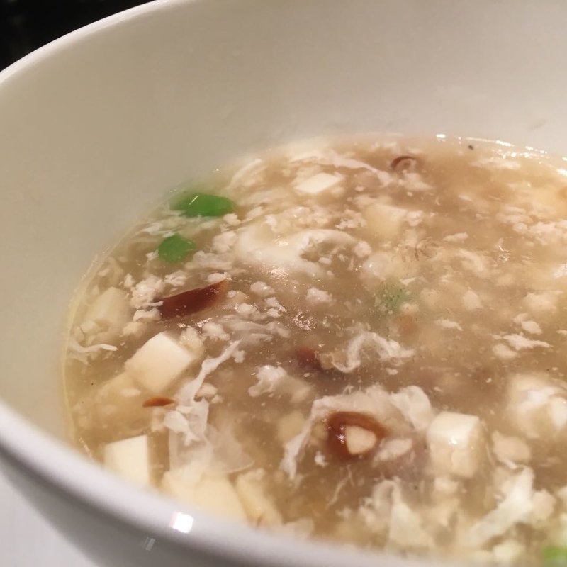 牛肉と豆腐のスープ(赤坂璃宮 銀座店)