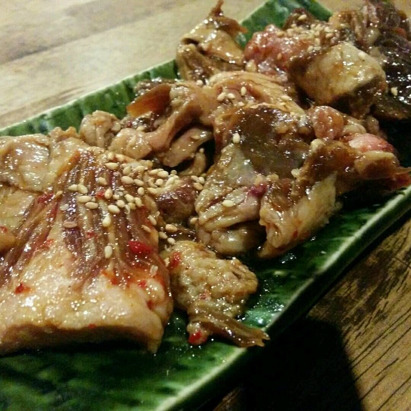 ホルモンMIX(ホルモン酒場 焼酎家『わ』)