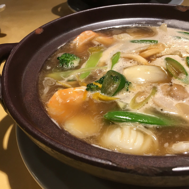 なべそば(銀座 維新號 本店)