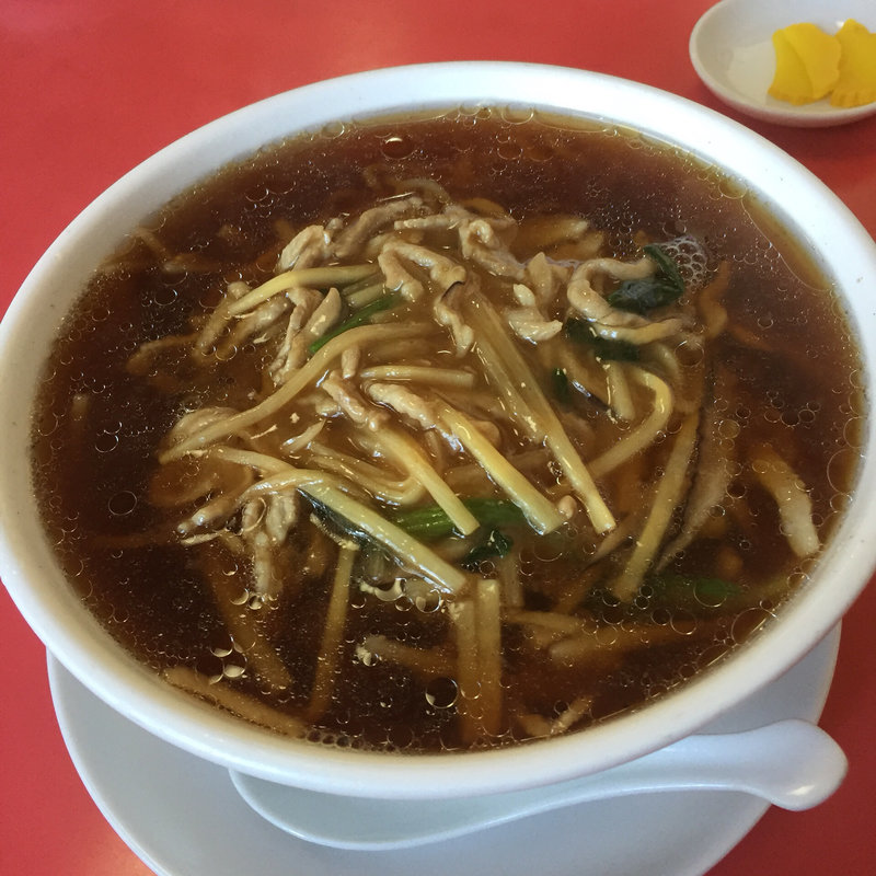 肉そば(江南春 )