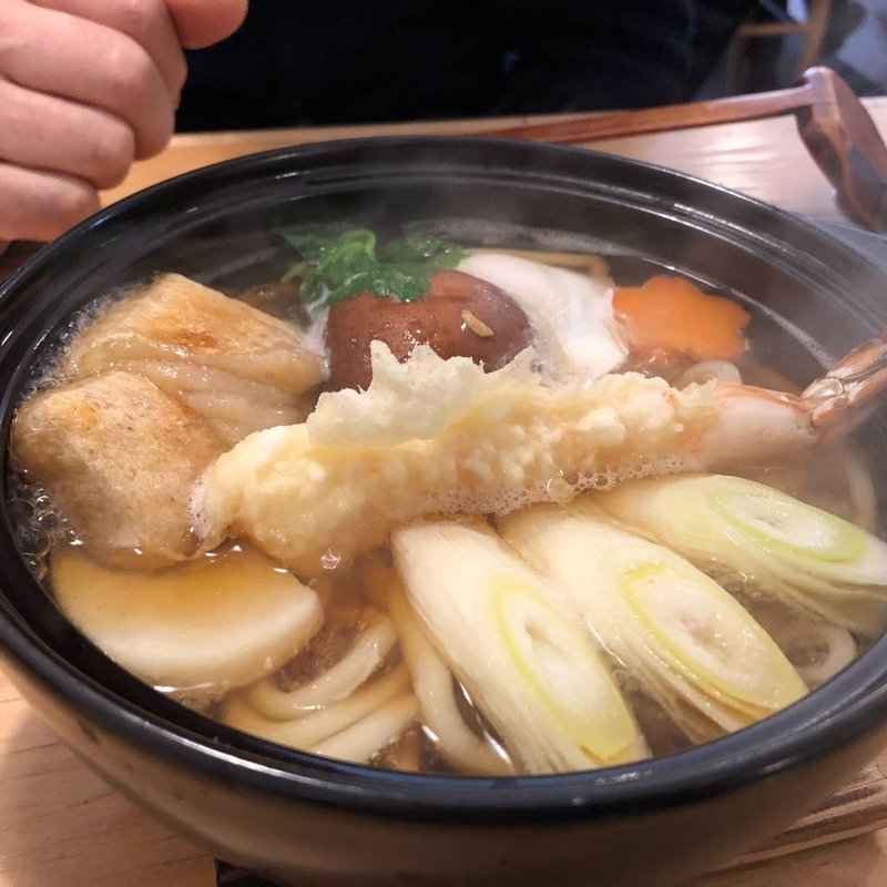 鍋焼きうどん(蕎麦 心空)