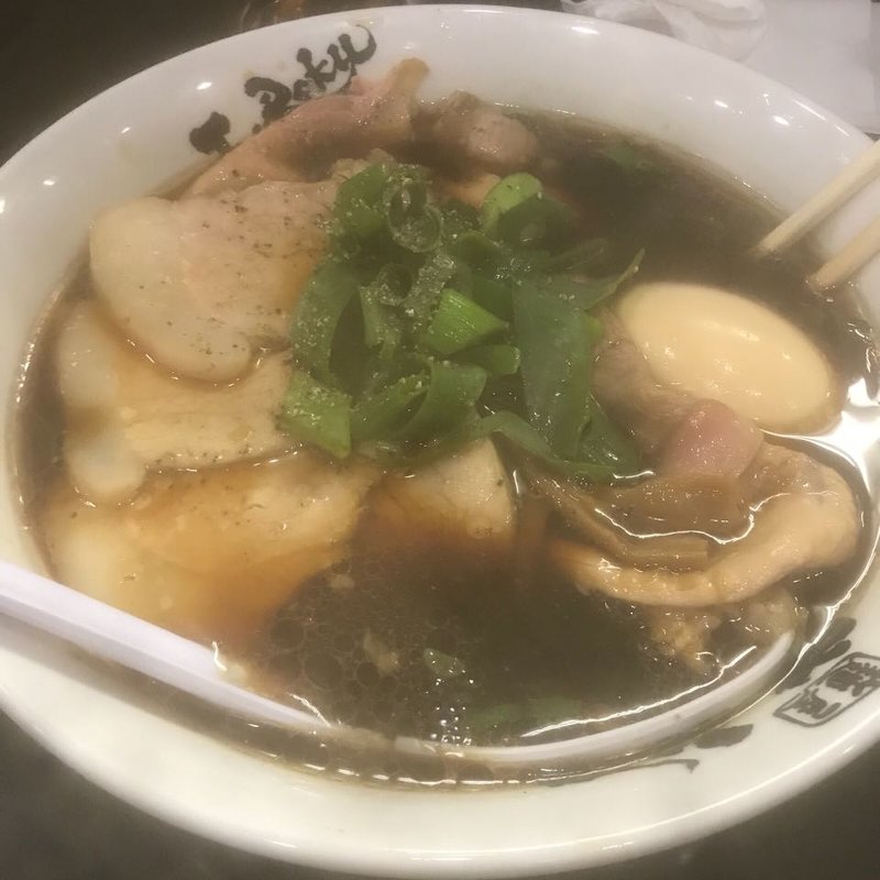 東大阪高井田風中華そば　肉増し