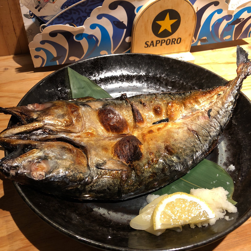 中とろさばのひらき 塩焼き(SABAR 神戸元町店 （サバー）)