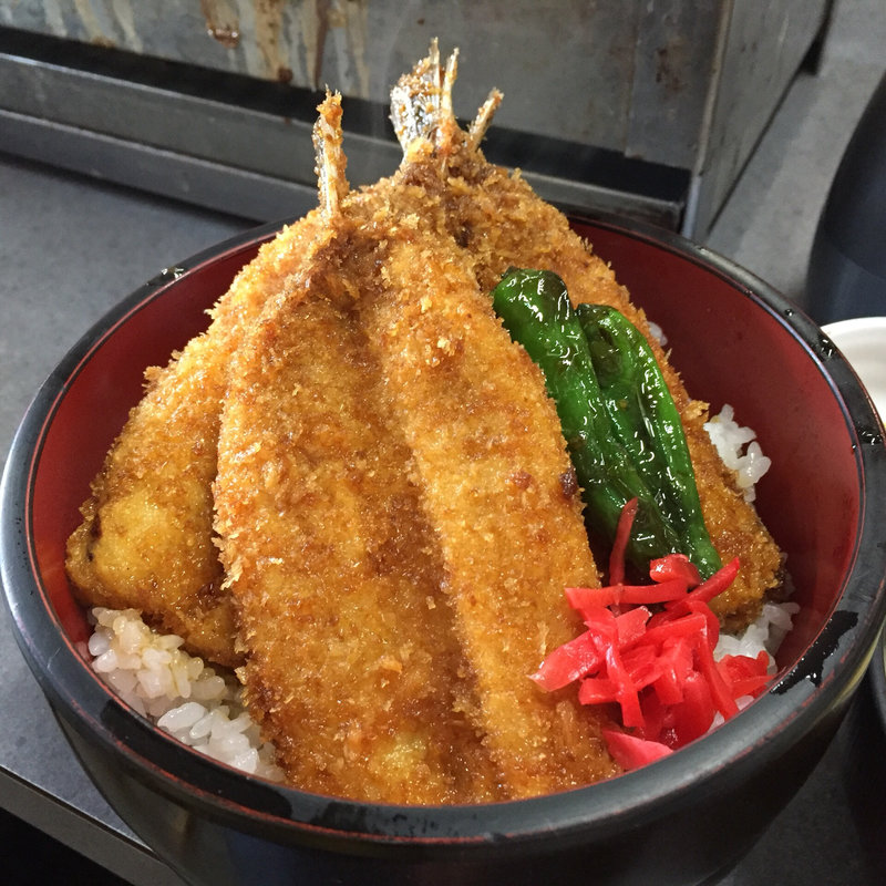 まかない丼(焼蛤 浜茶屋 向島 （やきはまぐり はまぢゃや むこうじま）)