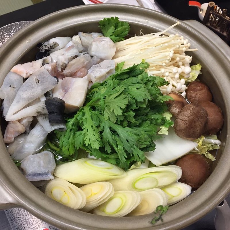 ふぐ三昧コース ふぐちり(としまや 月浜の湯 （としまや つきはまのゆ）)