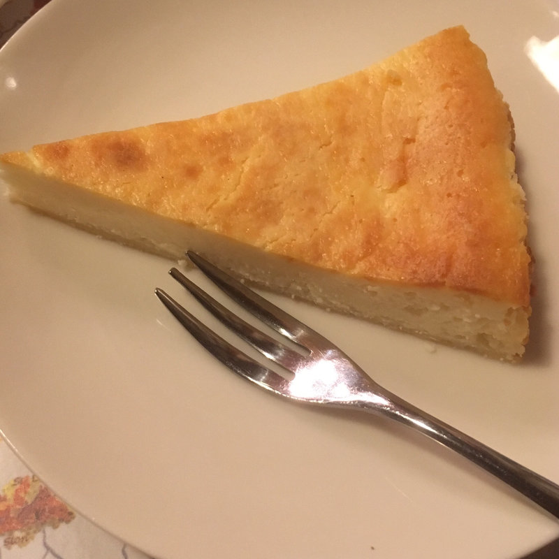 チーズケーキセット(ハウゼ・スイス料理)