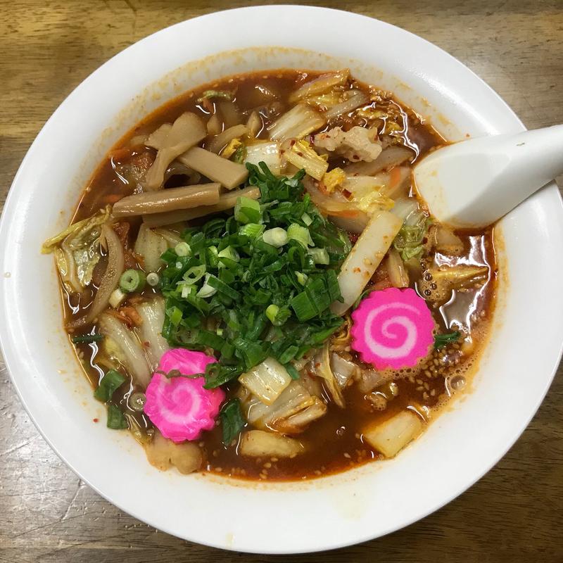 もつラーメン(屋台市場まる亀 )