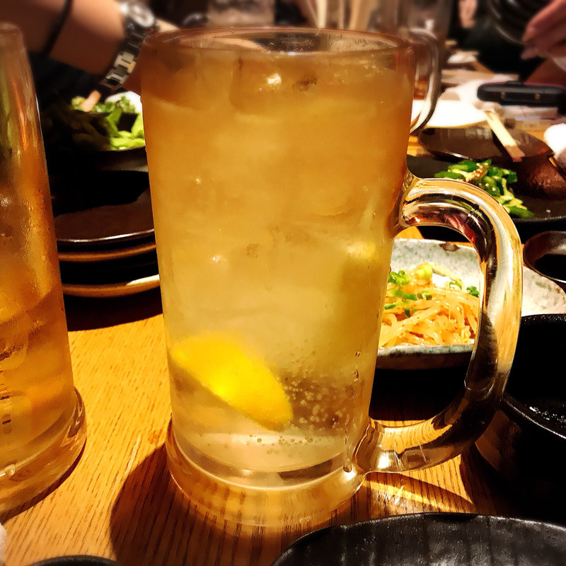 レモンサワー(居酒屋なかめぐろ )