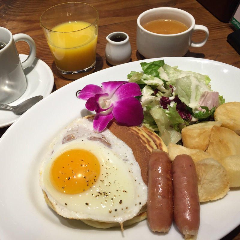 パンケーキプレート(アンドダブルレインボー)