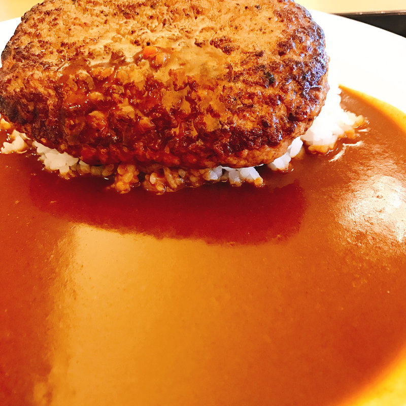 ハンバーグカレー(ラコンテ 福岡)