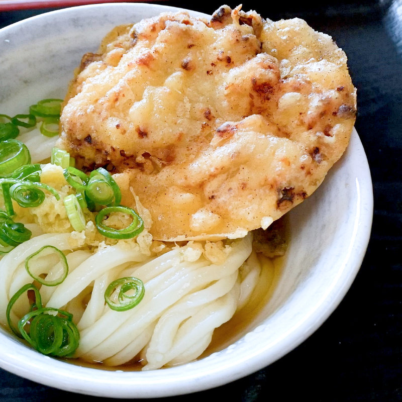 塩麹とり天ぶっかけ冷（ぶっかけ冷+塩麹とり天）(純手打うどん よしや )