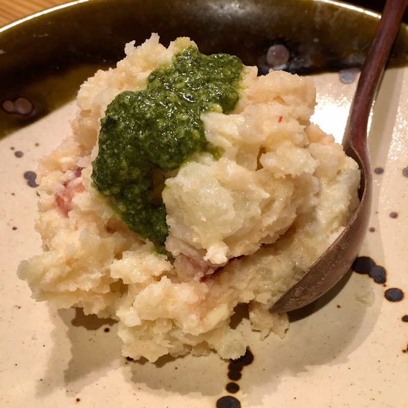 名物ホクホク明太じゃがいもサラダ(博多もつ鍋やまや JR三ノ宮店)