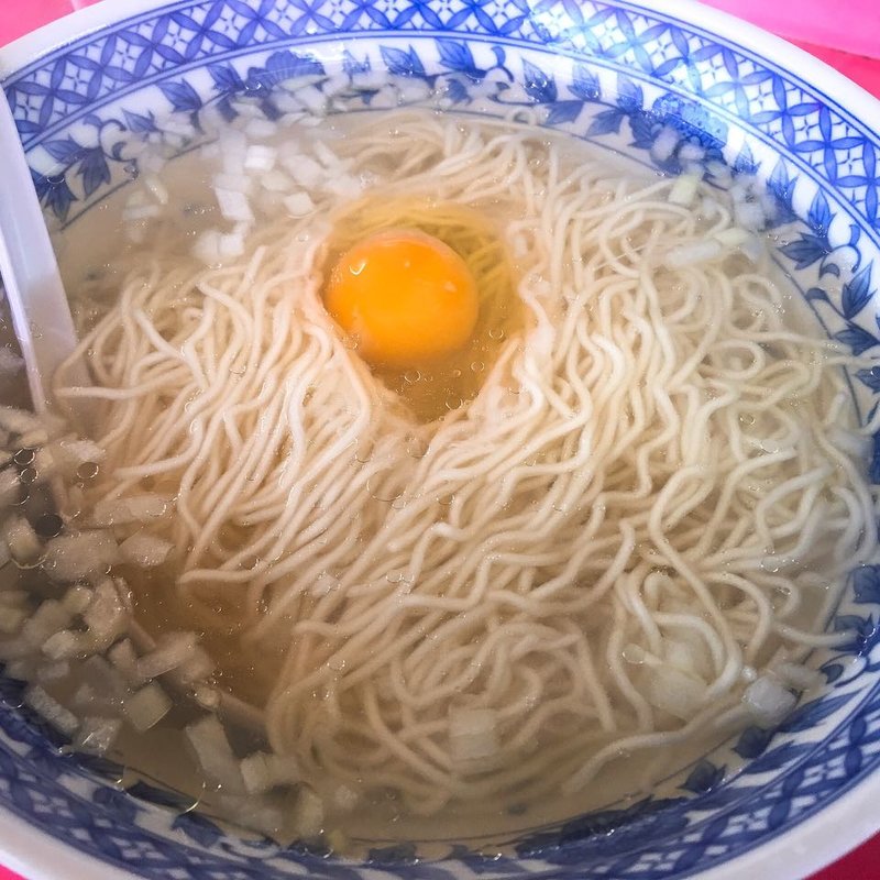 月見タンメン(厚木 ラオシャン)