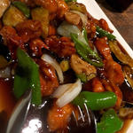 鶏肉の甘酢炒め(直家 )