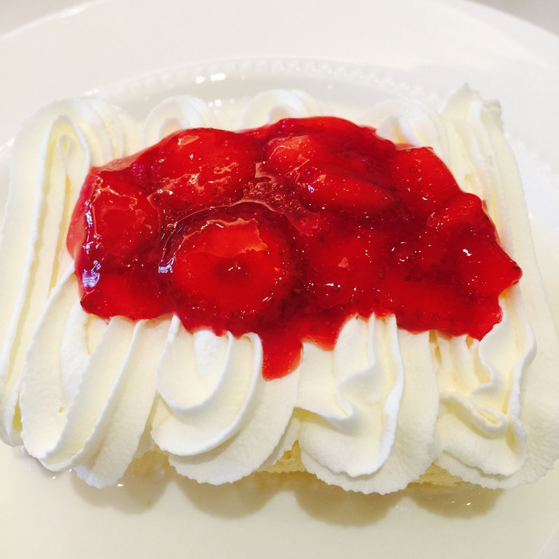 アメリカンショートケーキ(千疋屋総本店フルーツパーラー)