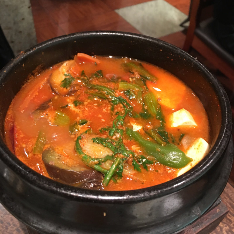 チゲ豆腐(錦城苑)