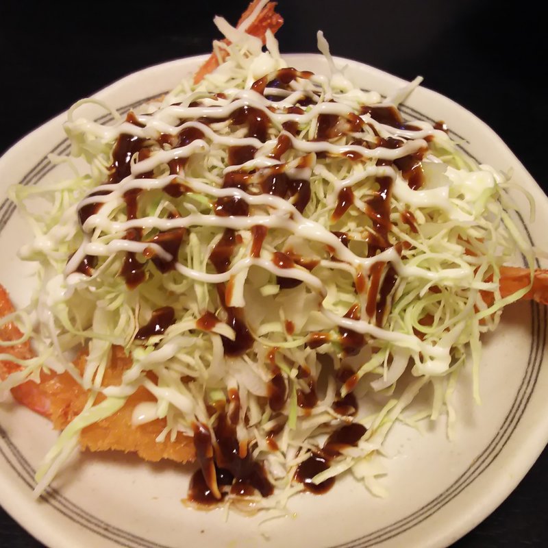 山ちゃん風えびふりゃー(世界の山ちゃん川崎砂子店)