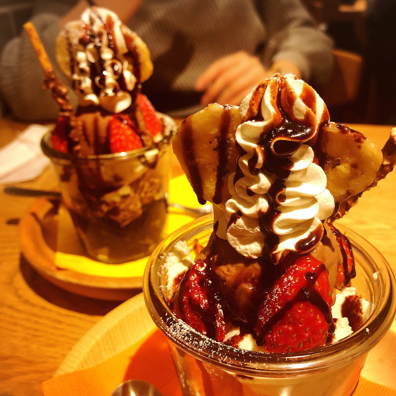 キャラメルチョコばなな(おぼんdeごはん 東京ドームシティ ラクーア店)