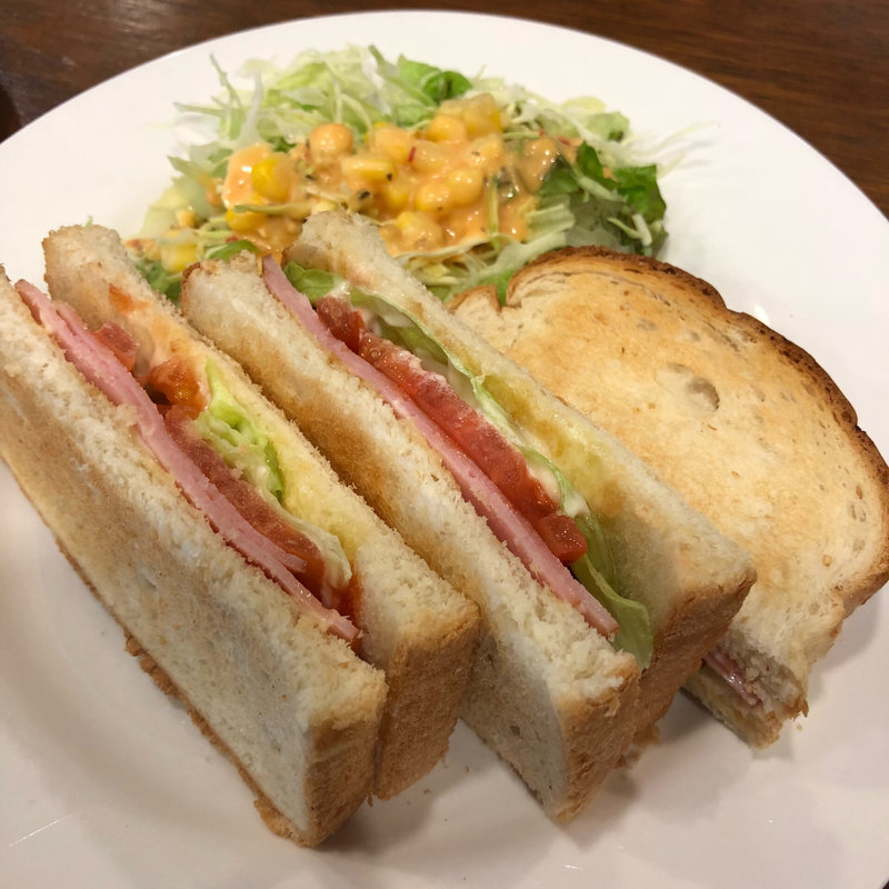 ロースハムサンド(珈琲院松本)