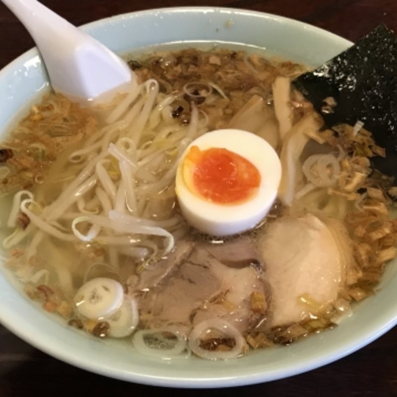 揚げネギラーメン(佐野ラーメン たかの)