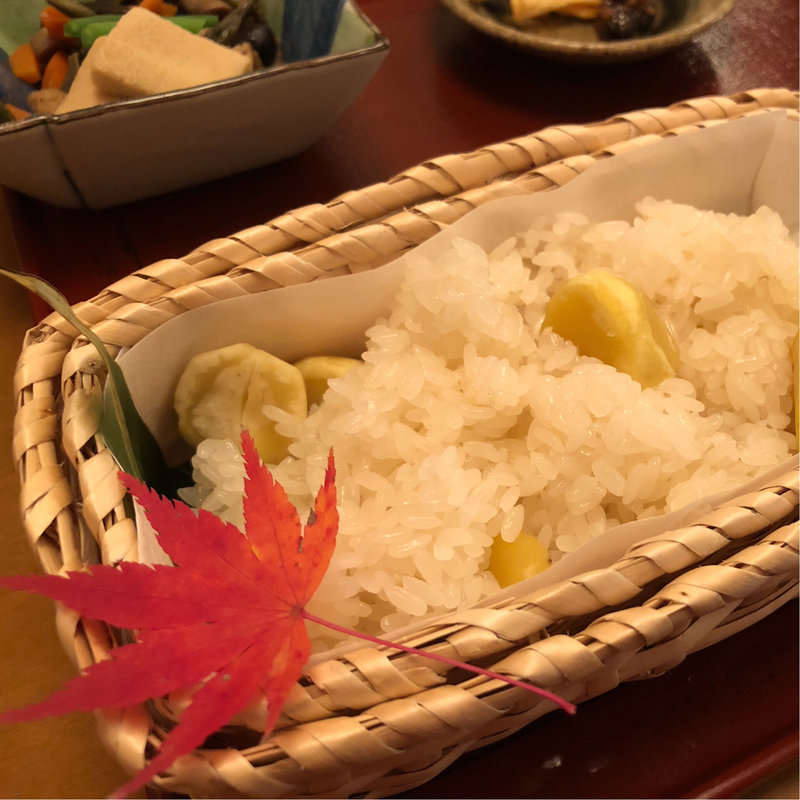 山里定食(竹風堂小布施本店)