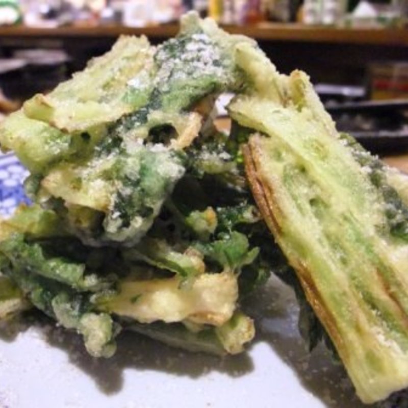 八尾若ごぼうのかき揚げ(炭焼尚店)