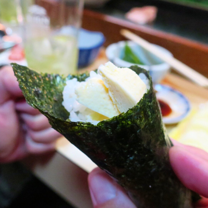 アイスクリーム巻き(丸八寿司 駅前店)