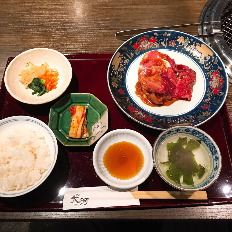 焼肉ランチ(焼肉 大河)