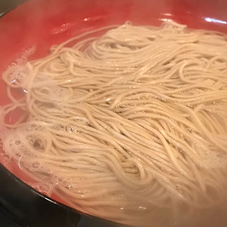 鴨つけそば 大  (温)(鴨門 )