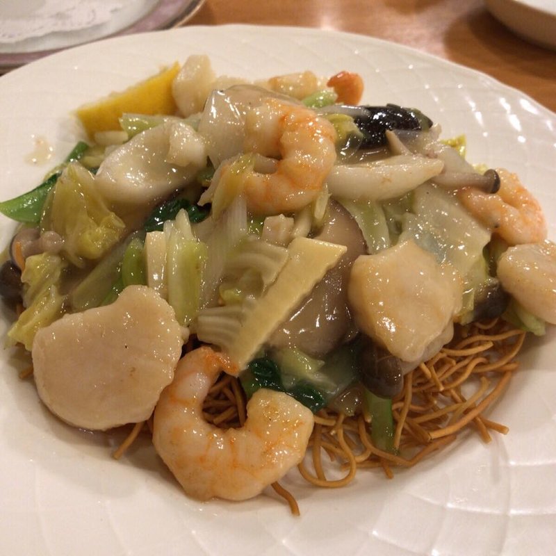 海の幸の焼きそば(銀座アスター 松戸伊勢丹店 )