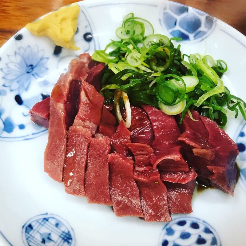 ハツの刺し身(江畑 （エバタ）)