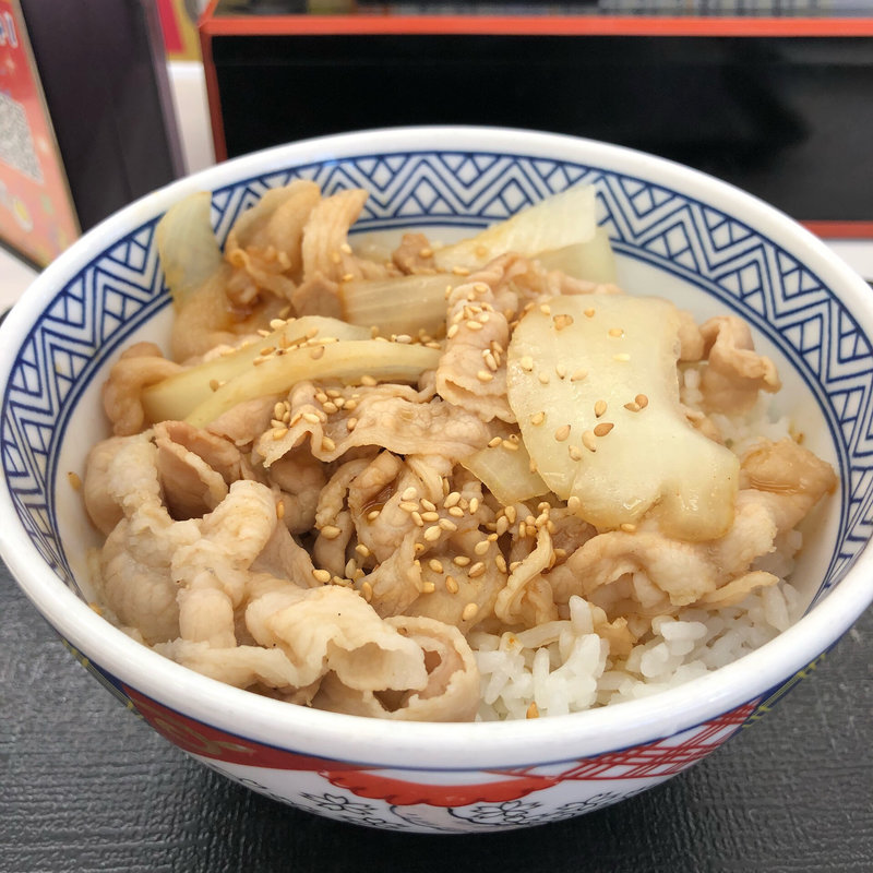 新味豚丼 並(吉野家 ２６号線泉佐野店)