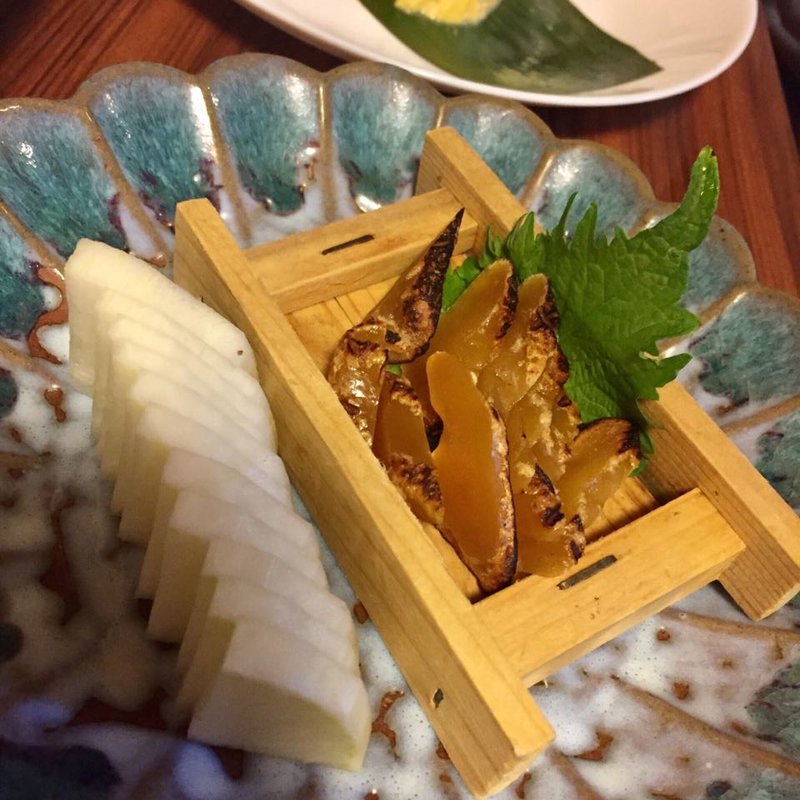 からすみ炙り(居酒屋とみ千早店)