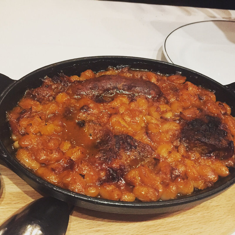 カスレ（白インゲン豆・鴨・豚肉とソーセージの煮込み）(ブラッスリー・ヴィロン 渋谷店)