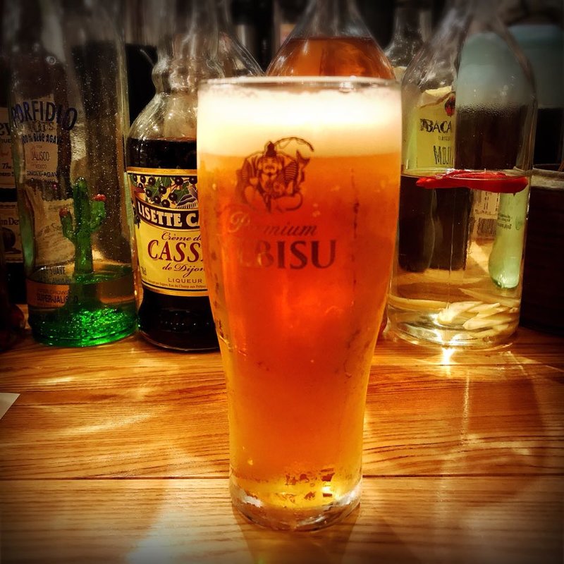 生エビスビール(カクニマル)