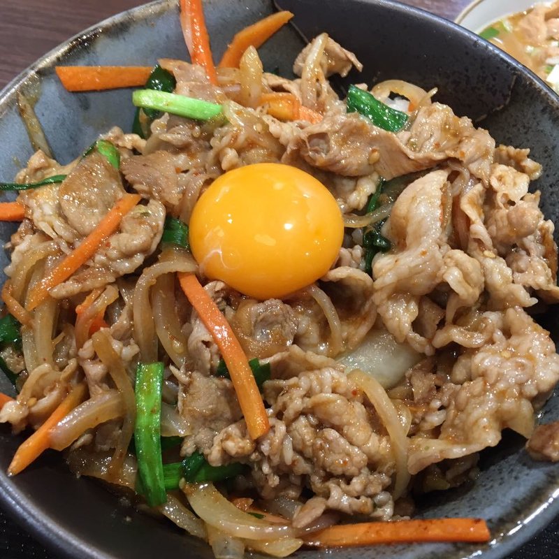 スタミナ丼(肉屋食堂　たけうち)