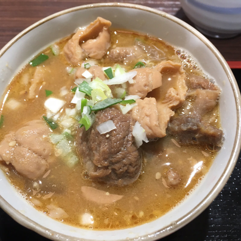 モツ煮(肉屋食堂　たけうち)